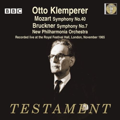 [c@g : ȑ40ԁAubNi[ : ȑ7 / Ibg[ENy[Aj[EtBn[jAǌyc (Mozart : Symphony No.40, Bruckner : Symphony No.7 / Otto Klemperer) [2CD] [Import] [Live] [{сEt]